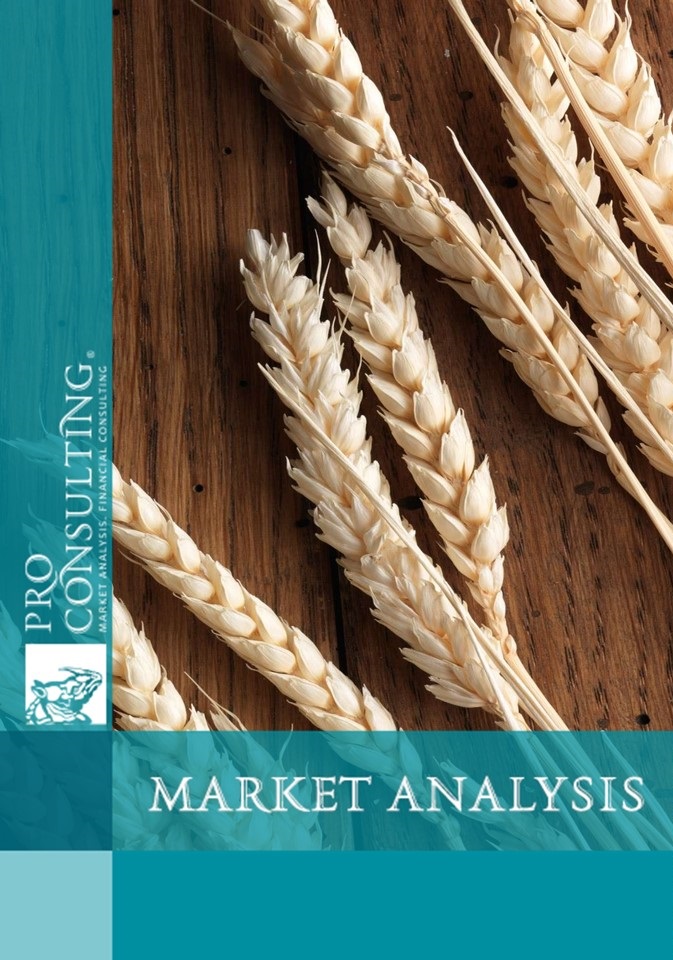 Market research report on grain crops in Ukraine. 2015